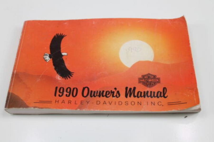 1990 harley-davidson sportster 883 ORIGINAL OWNERS MANUAL BOOK