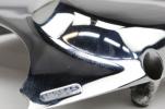 98 Honda Shadow Spirit 1100 CHROME OEM LEFT CRANKCASE COVER, 11340-MAA-A00