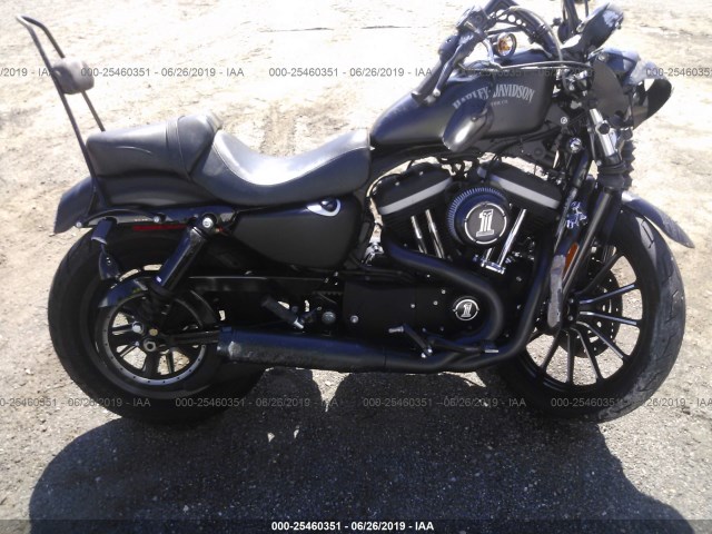 Black Rear Belt Guard Lower Harley Sportster 2004-2021 Nightster Forty Eight 883